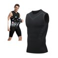 thumbnail image 2 of Migroa Mens Running Sport Tank Tops Gym Wicking Athletic Mesh Breathable Workout Sleeveless Shirts Base Layer Sports Workout Shirts for Basketball Black L, 2 of 5