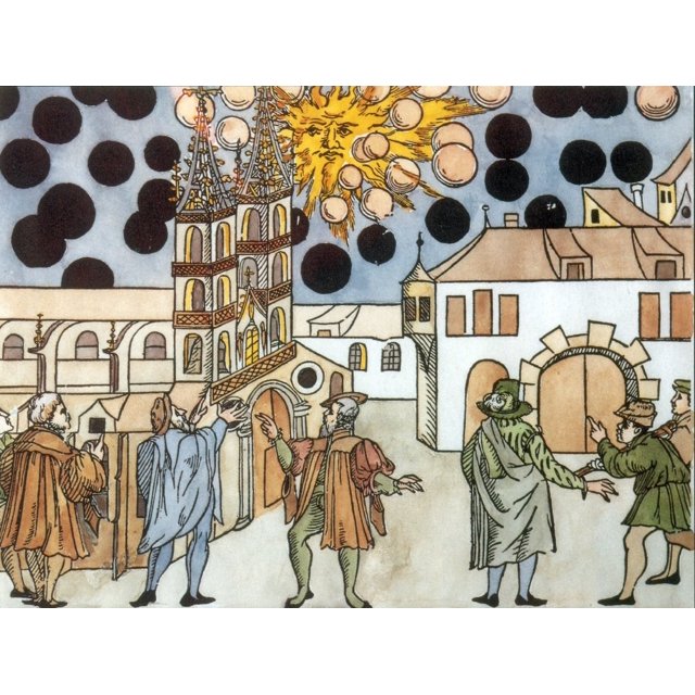Nuremberg UFO Phenomenon 1561 Poster Print by Science Source (24 x 18)