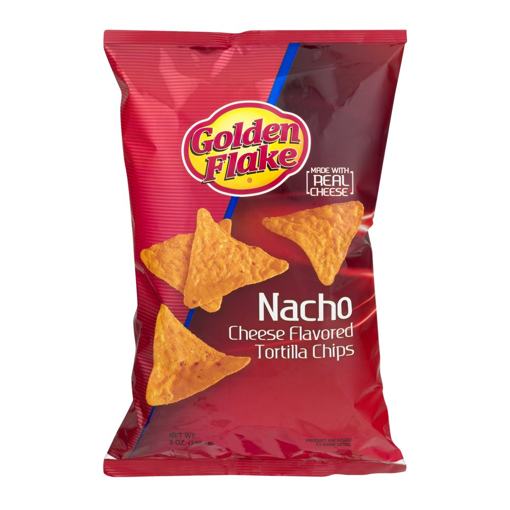Golden Flake Tortilla Chips Nacho