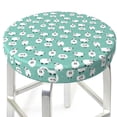 thumbnail image 6 of Cauagu Cute Sheeps Print Round Stool Covers,Seat Cushion for Round Bar Stool Chair Seat Cover for Bar Round Chair Fits for 12/13/14in Bar Stool Cushion, 6 of 7
