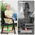 thumbnail image 6 of Outdoor Leisure Wicker Furnishing Pack Equipped with Clear Glass Table for Courtyard, Balcony and Entry Porch, Gray, 6 of 9