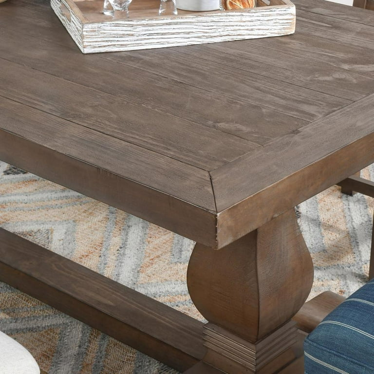 Kosas Home Quincy Reclaimed Pine 94 inch Dining Table Walmart