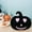 #3, variant on 5" Black Halloween Pumpkin Decor - Soft Plush Table Centerpiece for Fall, Thanksgiving & Spooky Party Displays (Kid-Friendly, Gift Ready)