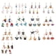 thumbnail image 4 of Cuadros Decorativos Kits de llavero de pintura de diamante de 5 udscolgante de llavero de casa de pastel DIY (YSK106) Ehuebsd embutido en tela, 4 of 9