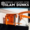 thumbnail image 4 of Franklin Sports Over The Door Mini Basketball Hoop - Slam Dunk Approved - Shatter Resistant - Accessories Included, Blue, One Size, 4 of 5