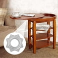 thumbnail image 4 of Ball Bearing Swivel Plate, Swivel Plate, Swivel Base, 360 Rotating Plate, Square Metal Swivel, Swivel Boat Stool Bar, Swivel Stool Seat Plate, 4 inch, 4 of 4