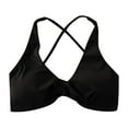 thumbnail image 7 of XFHLMJFF Sports Bras for Women Basic Racerback High Impact Shockproof Wireless Solid Color Fitness Lift-Up High Support, 7 of 7