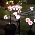 thumbnail image 4 of Hogar y cocina, Iluminación y techo, Luz solar, Jardín exterior, Luces de estaca con forma de hongo (2 unidades, 16 LED), Decoración solar para jardín, pasarela, arbusto, parterre, regalo para mamá, l, 4 of 7