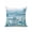 SkyBlue, variant on 1 Pack Outdoor Throw Pillow, Turquoise Jellyfish Coastal Waterproof Pillow with Insert Included, Summer Ocean Seaweed Vintage Decorative Accent Cushion Sofa Pillows for Patio Porch, 16 x 16 In
