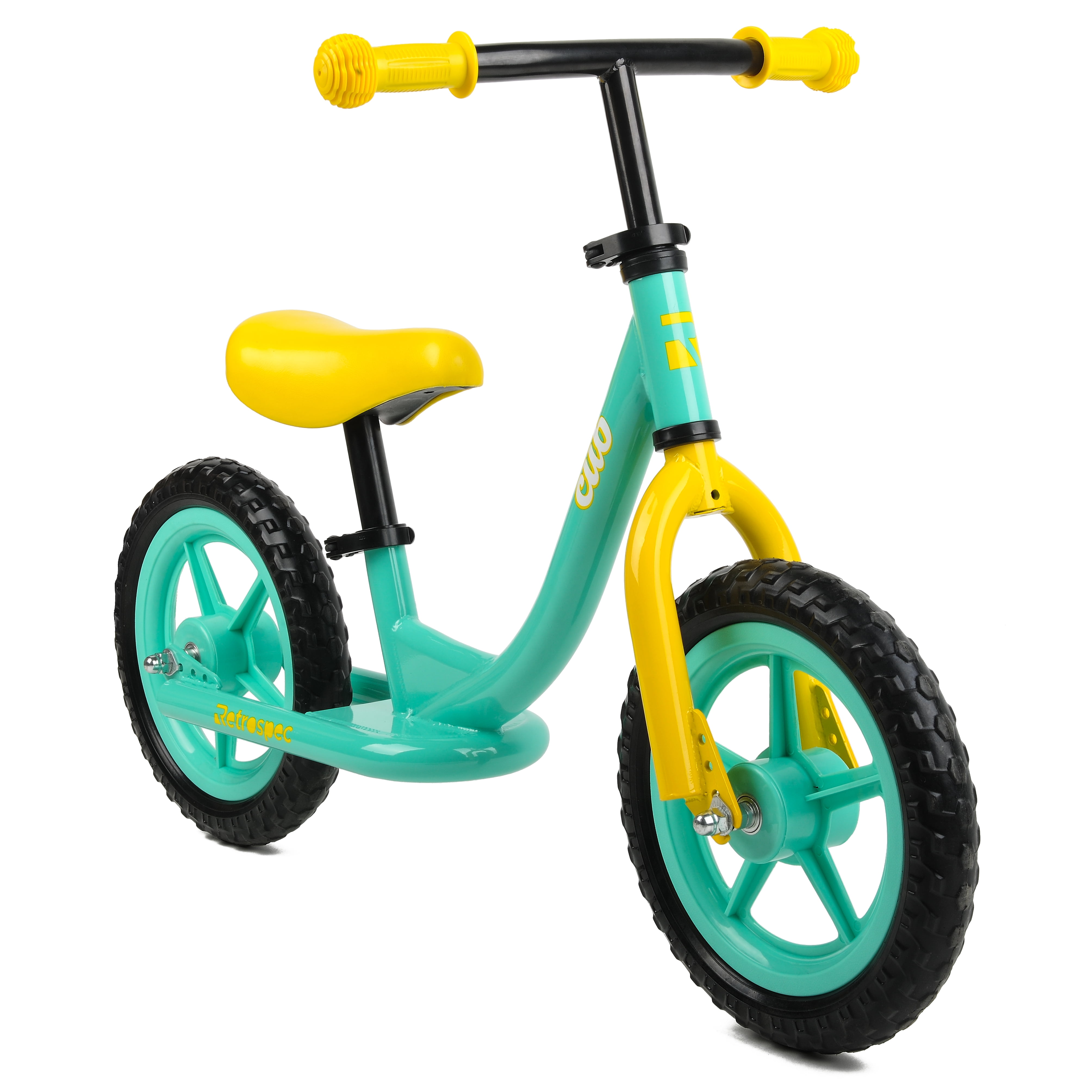 retrospec cub kids balance bike no pedal bicycle