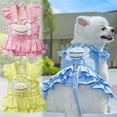 thumbnail image 2 of YongCo Comfortable NoPull Dog Harness Skirt Bright Color Chest Vest for Small Breeds Daily Walk Travel Outdoor Activity Use, 2 of 14