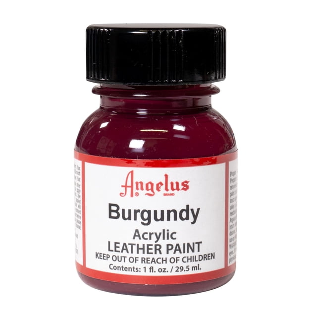 Angelus Pintura Acrílica para Cuero Borgoña 1oz