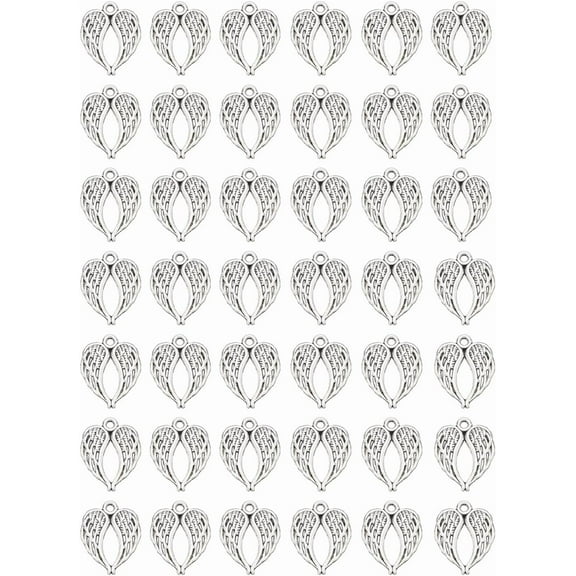 90Pcs Faith Message Charms Inspirational Message Charm Silver Charms for Jewelry Making Bracelets Necklaces 0.61 x 0.47inch Silver DIY