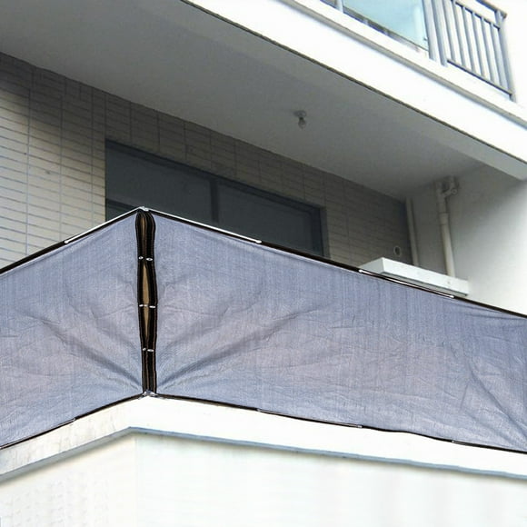 Dvkptbk Balcony Privacy Screen Cover 3.28x13.12ft Privacy Screen Balcony Shield for Porch Deck Outdoor Backyard Patio Balconys Garden Pool BBQ Pond Courtyard Dooryard Carport Gifts - Clearance
