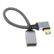 thumbnail image 1 of WDOplteas Adaptador Cable Compatible Con Mini 20 CM 4K@60HZ V2.0 en Ángulo Recto (izquierda), 1 of 7