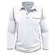 thumbnail image 5 of Blusa y camisa de manga larga con cuello vuelto para hombre, color liso, informal, de moda, para negocios, con botones y solapa, de poliéster., 5 of 9