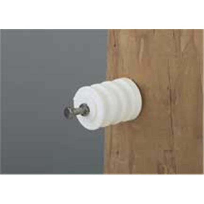 TRIPLE-GROOVE INSULATOR WHITE 25 PACK
