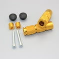 thumbnail image 4 of 2 Piezas Soporte de Pedal Soporte Clavijas Reposapiés de Motocicleta oro, 4 of 9