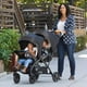 thumbnail image 5 of Baby Trend Sit N Stand Double Stroller 2.0 & Twin Travel System for Babies & Toddlers w/ 5 Pt Safety Harness, Canopy, Storage, & 2 Cup Holders, Stormy, 5 of 5