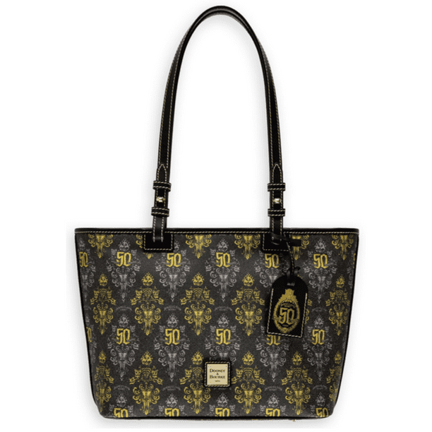 Disney Dooney & Bourke 50th Haunted Mansion Shopper Tote Purse New