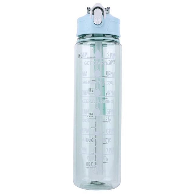 Botella Motivacional La 800 Ml para Tomar Fugas () Verde