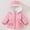 Pink, variant on Liyamei Girls Hooded Padded Jacket with Zipper for Winter Fashionable Warm Coat