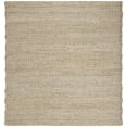 thumbnail image 3 of SAFAVIEH Natural Fiber Henrika Braided Area Rug, Bleach, 4' x 4' Square, 3 of 8