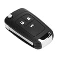 thumbnail image 2 of Carcasa para llave de coche de 3 botones carcasa para mando a distancia repuesto apto para tipo botón blanco Opel ANGGREK Otros, 2 of 8