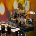 thumbnail image 3 of Set de Licorera de Whisky VYLPM en Forma de Pistola con 4 Vasos de Trago de 380mL, 3 of 7