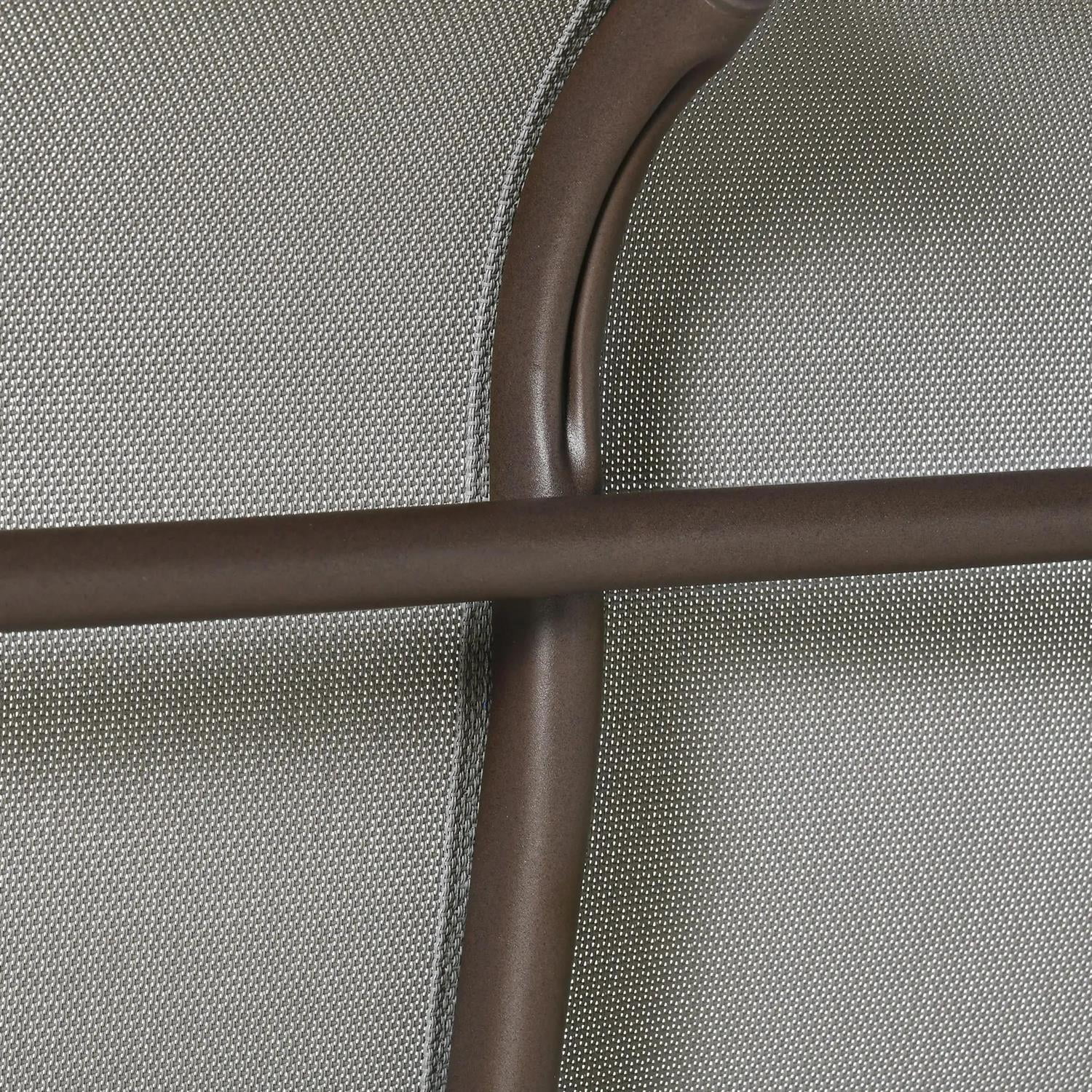 Demi Bonn 2-Person Outdoor Glider Bench, Patio Rocking Loveseat Chair with Powder Coated Steel Frame, Outdoor Glider Chairs for Backyard, Lawn, Garden and Porch, Gray