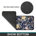 thumbnail image 6 of Pioneer Flower Floral Print Pattern Kitchen Rugs Sets Of 2,Anti Fatigue Kitchen Mat Rugs Non Slip Washable,Decorative Kitchen Floor Mats for Kitchen,Sink,Laundry,17"X30"+17"X47", 6 of 7
