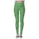 thumbnail image 4 of MKLEKYY Conjunto deportivo para mujer Leggings para entrenamiento, leggings con estampado navideño, pantalones de bloques de color, leggings elásticos suaves 3749, 4 of 4