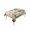 Brown, variant on Sunflowers Table Cloth, Waterproof Tablecloth for Rectangle Tables, Spring Summer Bees Floral Yellow Plaid Reusable Washable Fabric Table Cover for Restaurant Kitchen Dining Tables 60"x84"