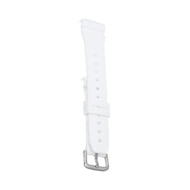 MasteelfCA Rubber Watch Band Watch Wristband Watch Replacement Belt Strap Compatible for (White)