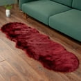 thumbnail image 2 of Imitation Plush Rug Sofa Cushion Living Room Bedroom Bed Coffee Table Blanket Shaggy Rugs for Bedroom, 2 of 5