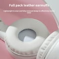 thumbnail image 5 of Mikilon Headphones, Bluetooth Headphones Over-Ear, Wireless Headphones With Microphone, HiFi Stereo Foldable Lightweight Headset For Cellphone & PC, 5 of 9