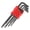 Extended black flowe, variant on 9Piece/set Torxs Star Wrench Hex Key Steel Hex Head Spanner Professional Repair Tool For Mechanics And DIY Projects