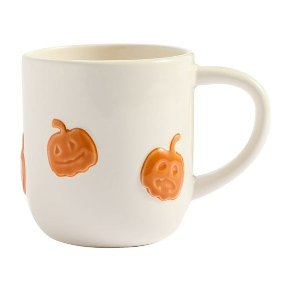 2025 Hot Halloween!Clearance!Halloween Pumpkin Ceramic Mug & Saucer Set 12oz Coffee Cup with Handle Holiday
