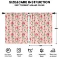 thumbnail image 2 of Blackout Kids Curtains,Strawberry Princess Pattern Childrens Insulated Curtains Set Of 2,Bedroom Essentials,Toddler Room Decor 42"x54", 2 of 5
