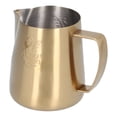 thumbnail image 3 of Rdeghly 400ml Stainless Steel Frothing Pitcher Mocha Milk Frothing Cup With Swan Pattern For Home Use, 3 of 8