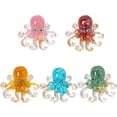 thumbnail image 4 of Guardoinrt AssortedColor Restaurant Ambiance Centerpiece Sea Sturdy Oceanic Colorful Crystal Masterpiece Resin Octopu Statue type+5, 4 of 6