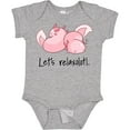 thumbnail image 3 of Inktastic Let's Relaxolotl with Sleeping Axolotls Boys or Girls Baby Bodysuit, 3 of 5