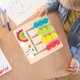 thumbnail image 1 of Juguetes de aprendizaje Montessori Slide Color and Shape Matching Preschool Logic Game para niños pequeños (4 colores), 1 of 3
