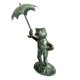 thumbnail image 3 of Estatuilla de estatua de jardín de rana para decoración de Patio, adornos de césped, estatuas de rana, 3 of 5