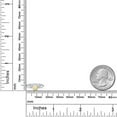 thumbnail image 6 of Gem Stone King 10K Two Tone Gold White Ethiopian Opal Solitaire Engagement Ring for Women | 0.30 Cttw | Round Cabochon 5MM | Gemstone October Birthstone | Size 5, 6 of 6