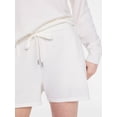 thumbnail image 5 of Joyspun Women's French Terry Knit Bridal Sleep Shorts, 3” Inseam, Sizes XS-3X, 5 of 6