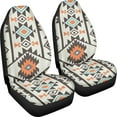 thumbnail image 2 of Yuyamidu Aztec Navajo Car Seat Cover Front Seats Only Full Set of 2, Gemoetric High Back Car Front Seat Covers, Universal Fit, 2 of 6