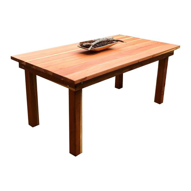 Best Redwood 84 Farmhouse Solid Wood, Best Solid Wood Dining Tables