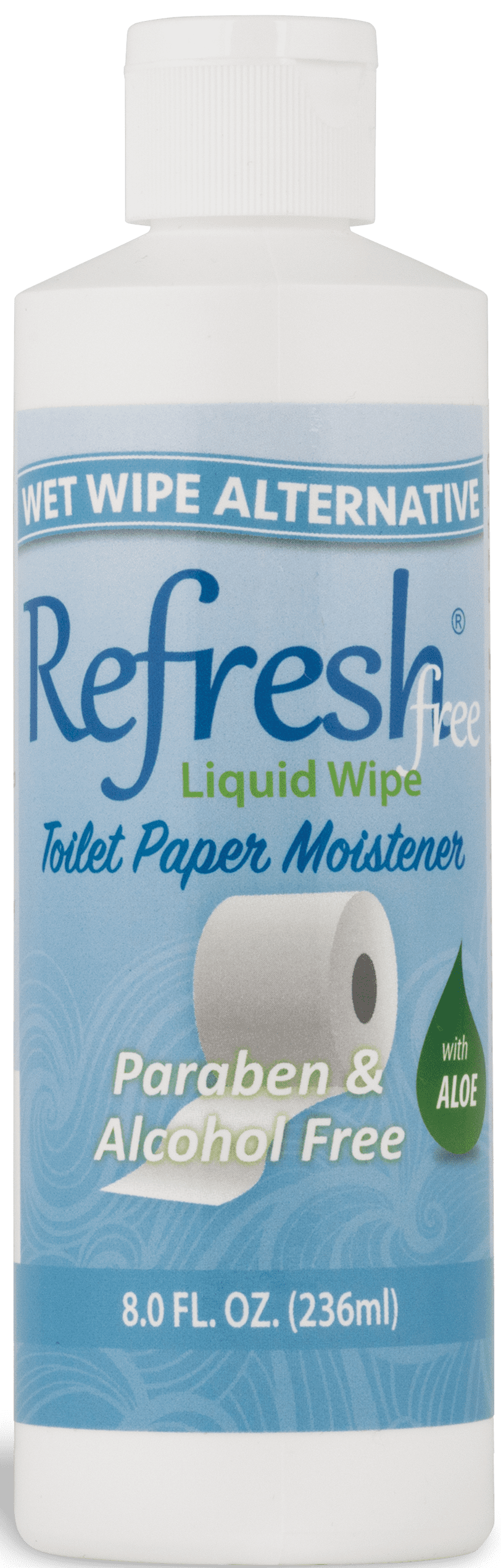 Refresh Liquid Wipe Free Toilet Paper Foam. EcoFriendly Wet Wipe