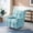 Cyan, variant on Single Chair Gray Comfortable Seat, the Seat Is Soft and Comfortable, Suitable for Small Living Room Space Single Sofa